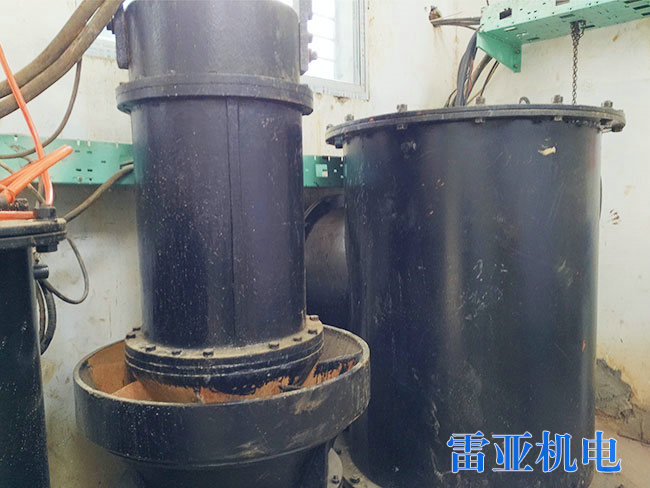 茶陵排污泵站水泵維修1