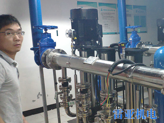 長(zhǎng)沙珠江花城小區(qū)生活水泵維修5